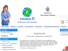 Tablet Screenshot of emmu.fi